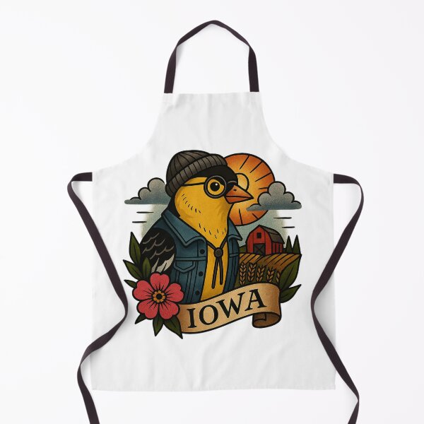 Item preview, Iowa Goldfinch | Nifty Fifty State Series designed and sold by Zippitydodads.