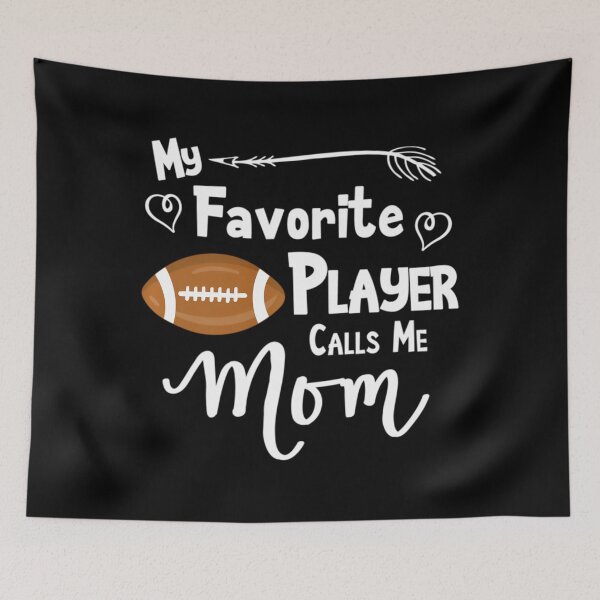 Item preview, My Favorite Player Calls Me Mom Football Sports Fan 	 Pullover 		 designed and sold by ofwupkwa94.