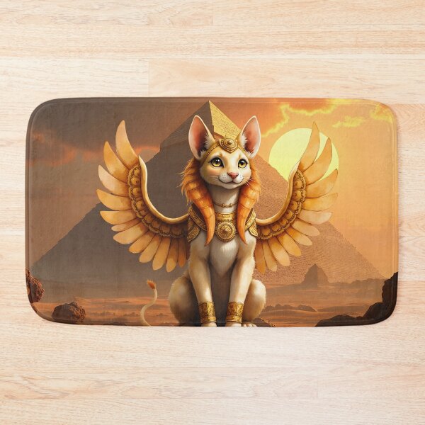 Item preview, Mystical Winged Cat Sphinx designed and sold by nicky2342.