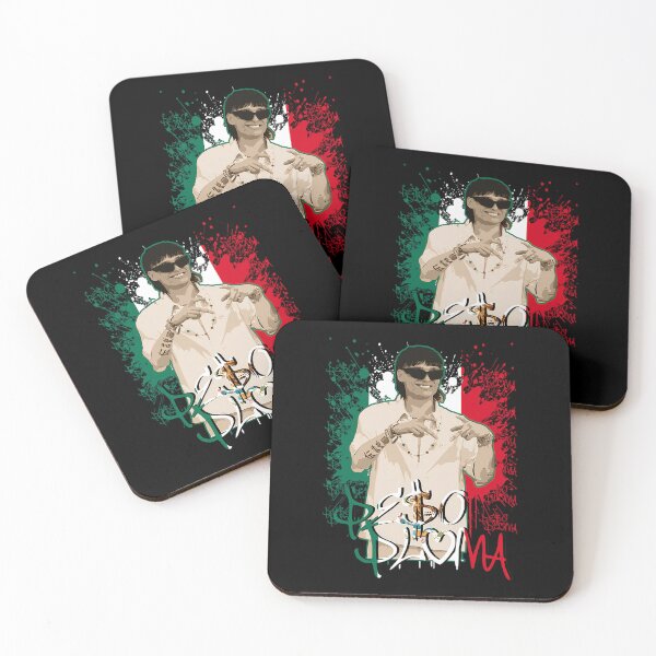 Item preview, Pe$o Pluma text with Mexican flag colors and splatter 		 designed and sold by xdmkomzqg22.