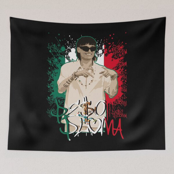 Item preview, Pe$o Pluma text with Mexican flag colors and splatter 		 designed and sold by xdmkomzqg22.