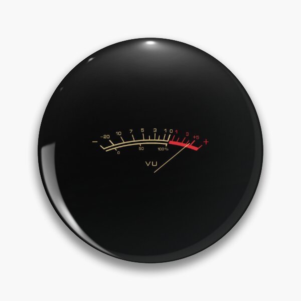 Item preview, Retro VU Meter Hi-Fi Vintage Stereo Music Lover 	 		 designed and sold by qmjeevnp18.