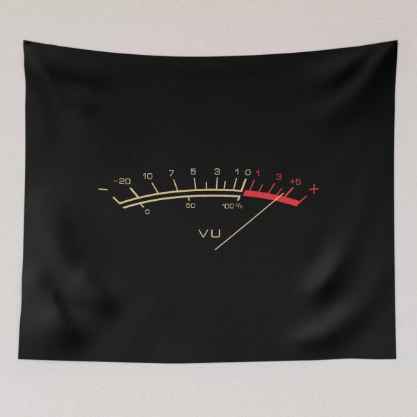 Item preview, Retro VU Meter Hi-Fi Vintage Stereo Music Lover 	 		 designed and sold by qmjeevnp18.