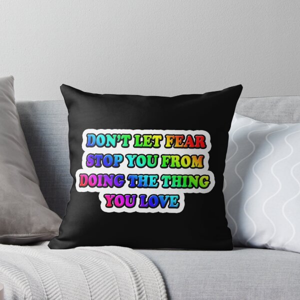 Item preview, Don't Let Fear Stop You designed and sold by carolsheiladis.