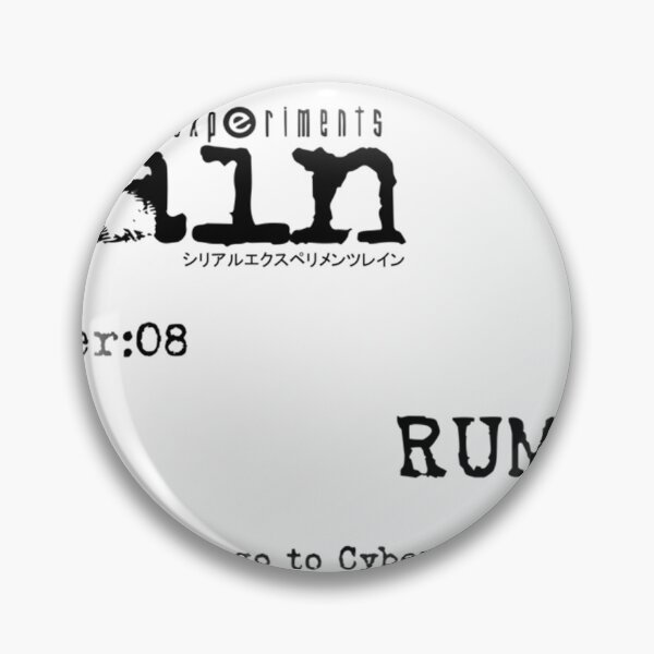 Item preview, Serial Experiments Lain Layer 8 Rumors designed and sold by SusanaKilba.
