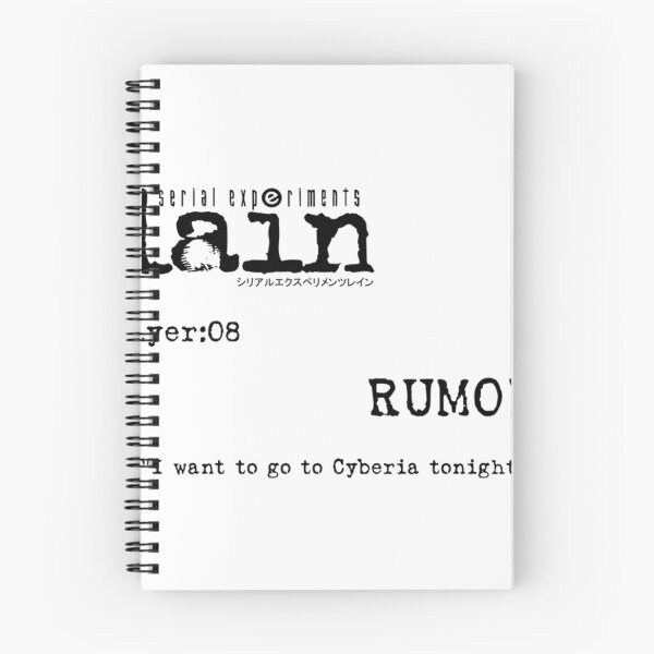 Item preview, Serial Experiments Lain Layer 8 Rumors designed and sold by SusanaKilba.