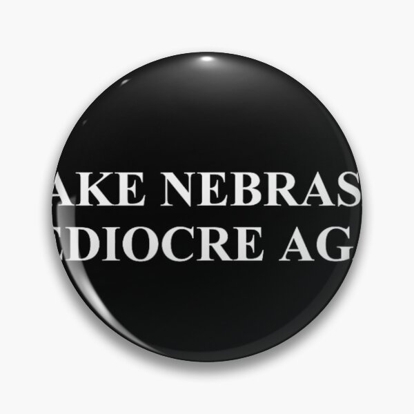 Item preview, Vintage Retro Make Nebraska Mediocre Again 		 designed and sold by rcbshgfuc79.