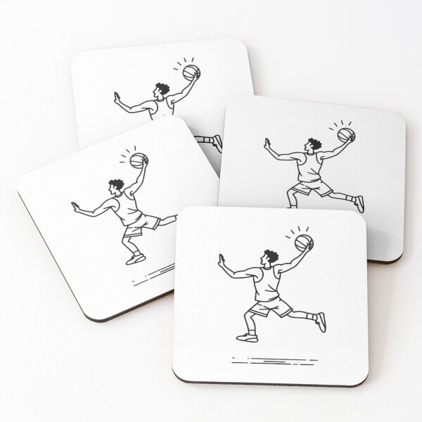 Item preview, Animated basketball player in the basketball court doing hopping designed and sold by Aariq.