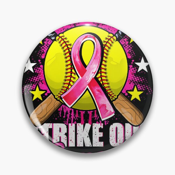 Item preview, Strike Out Breast Cancer Awareness Day Pink Ribbon Softball 		 designed and sold by rtrwcxqvcw57.