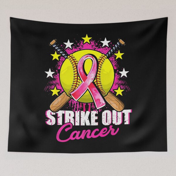 Item preview, Strike Out Breast Cancer Awareness Day Pink Ribbon Softball 		 designed and sold by rtrwcxqvcw57.