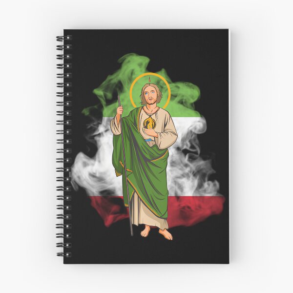 Item preview, San Judas Tadeo con Bandera de México Pullover 		 designed and sold by itlglnbl24.