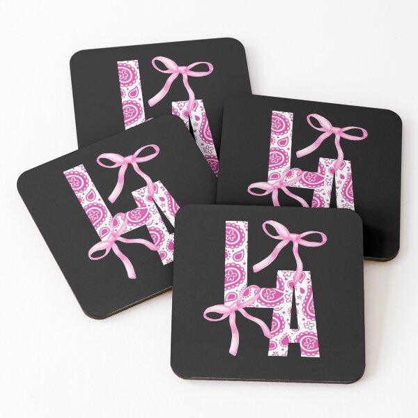 Item preview, L.A. Pink Bandanna Bows designed and sold by SD-LA-AND-U.