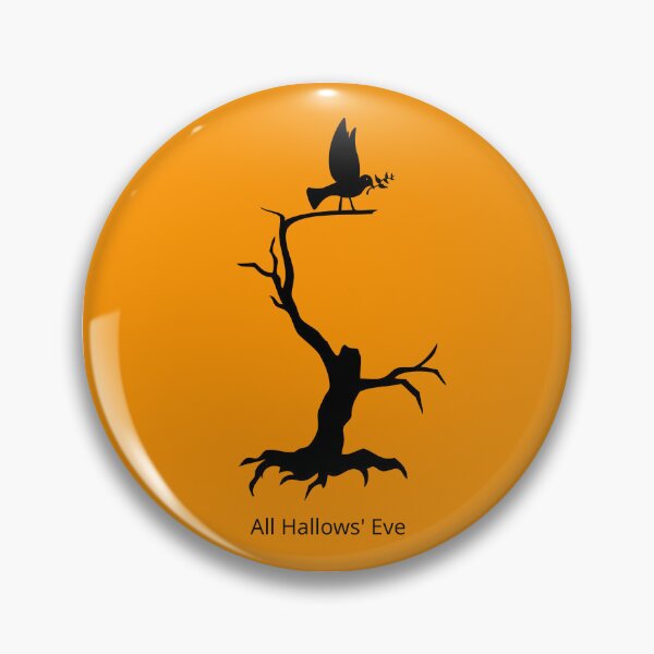 Item preview, All Hallows' Eve Tree Dove designed and sold by GatherClip.