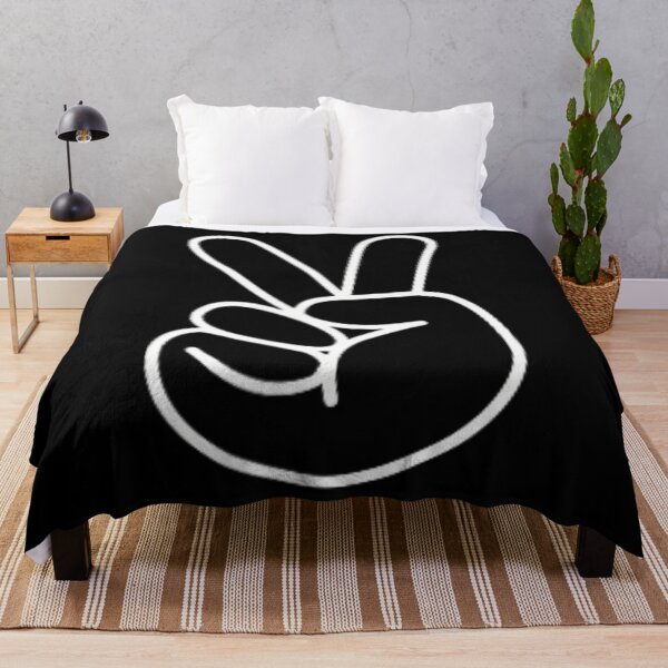 Item preview, Peace Sign Hand - Minimalistic "Pocket Design" - Peace designed and sold by xdmkomzqg22.