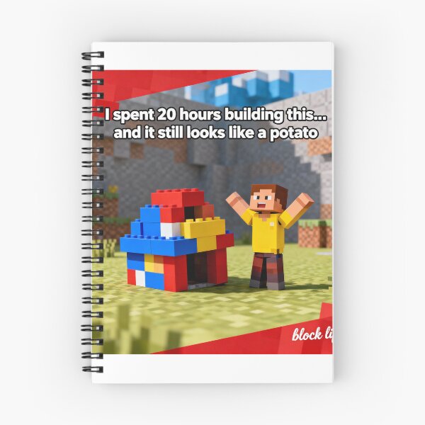 Item preview, Survive and Craft On - Block Meme designed and sold by Raseelvm.