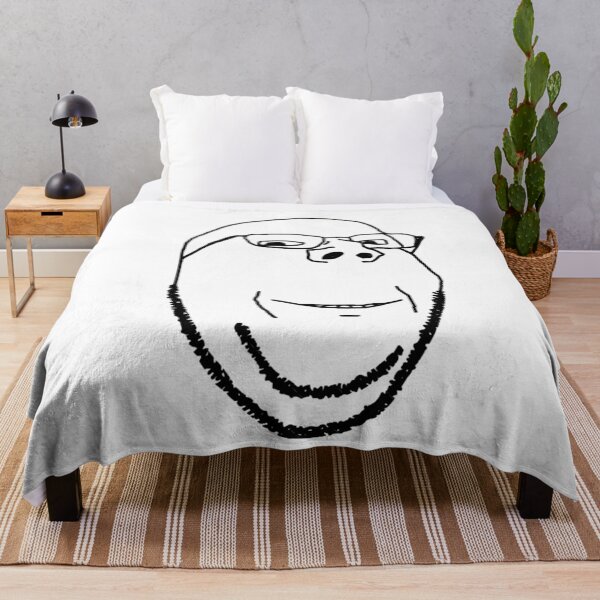 Item preview, Smiling Wholesome Wojak  Soyjak  	 designed and sold by xvjhyapbo23.