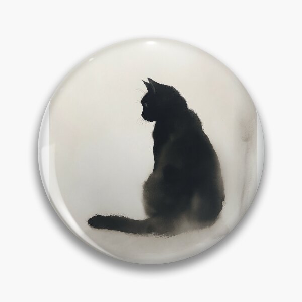 Item preview, Sitting Black Cat designed and sold by laurashawart.