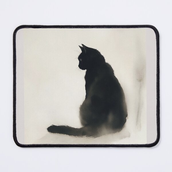 Item preview, Sitting Black Cat designed and sold by laurashawart.