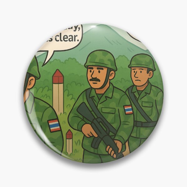 Item preview, Border Patrol – Jungle Sweep & Hidden Mines designed and sold by LaiThaiPatterns.