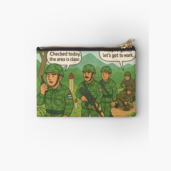 Item preview, Border Patrol – Jungle Sweep & Hidden Mines designed and sold by LaiThaiPatterns.