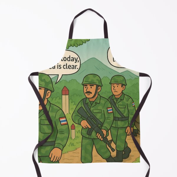 Item preview, Border Patrol – Jungle Sweep & Hidden Mines designed and sold by LaiThaiPatterns.