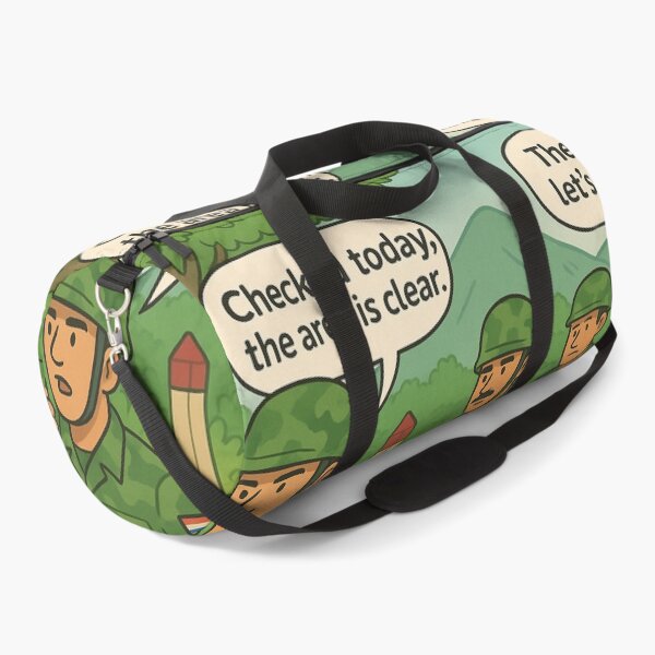 Item preview, Border Patrol – Jungle Sweep & Hidden Mines designed and sold by LaiThaiPatterns.