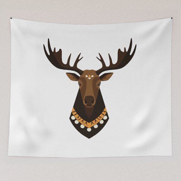 Item preview, Deer head designed and sold by Design4uStudio.