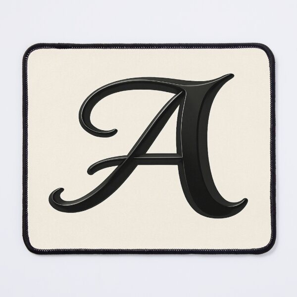 Item preview, 3D Calligraphic Letter A – designed and sold by ZeMa-JA.