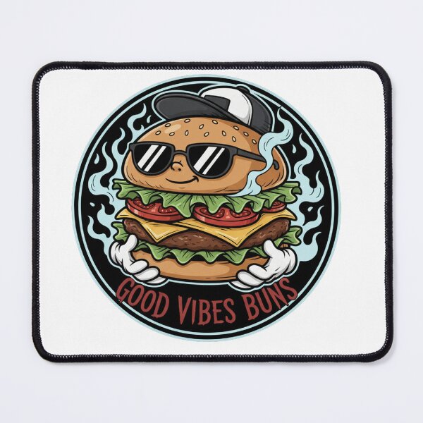 Item preview, Good Vibes Buns designed and sold by DigitaLanz Art.