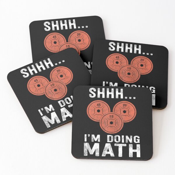 Item preview, Math Lover Gym Weightlifting Funny Quote Workout Exercise 		 designed and sold by fgasxkoex49.