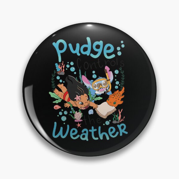 Item preview, Ornate Dis.n.ey Pudge Controls The Weather designed and sold by DiegoKuphal.