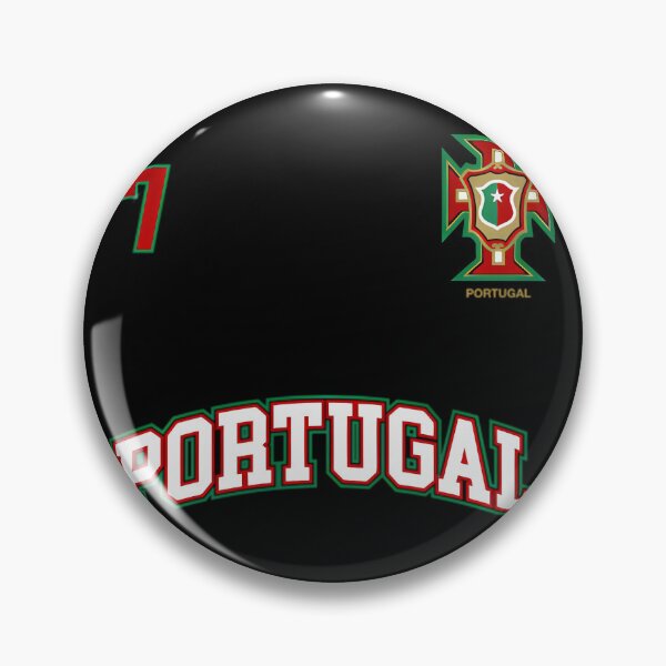 Item preview, Portugal 	 Number 7 Soccer Team Sports Portuguese Flag	 designed and sold by jljmkrcdnd84.