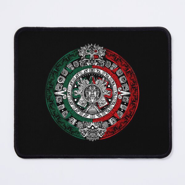 Item preview, Aztec Calendar - Azteca Sun Stone - Mexico Flag 		 designed and sold by qllcdhbhu26.