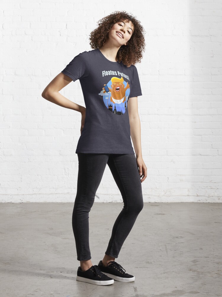 Alternate view of Trump Inflatable Baby Blimp Potus England Visit 2019 Essential T-Shirt