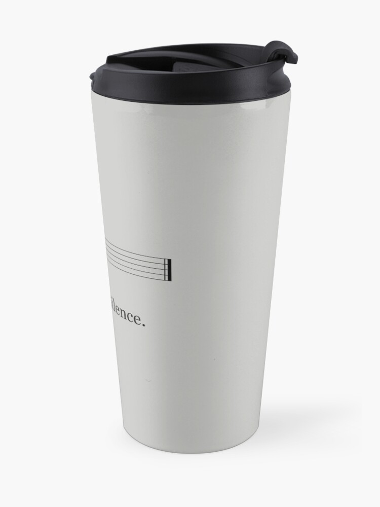 Alternate view of Enjoy the Silence Travel Mug