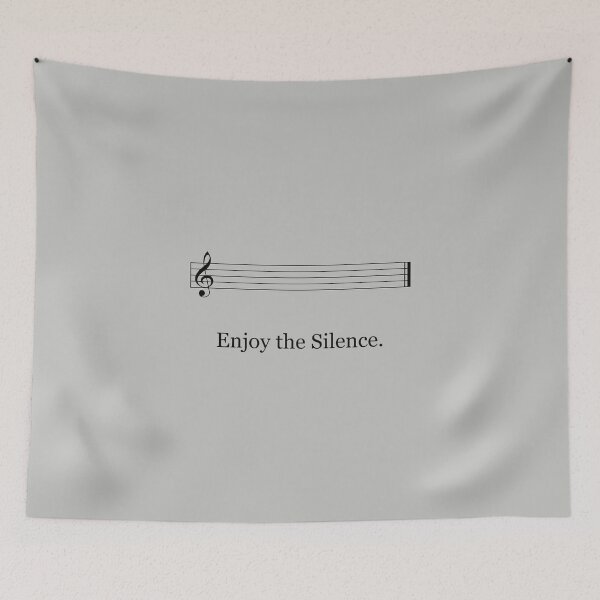 Item preview, Enjoy the Silence designed and sold by Gramophone Cafe.