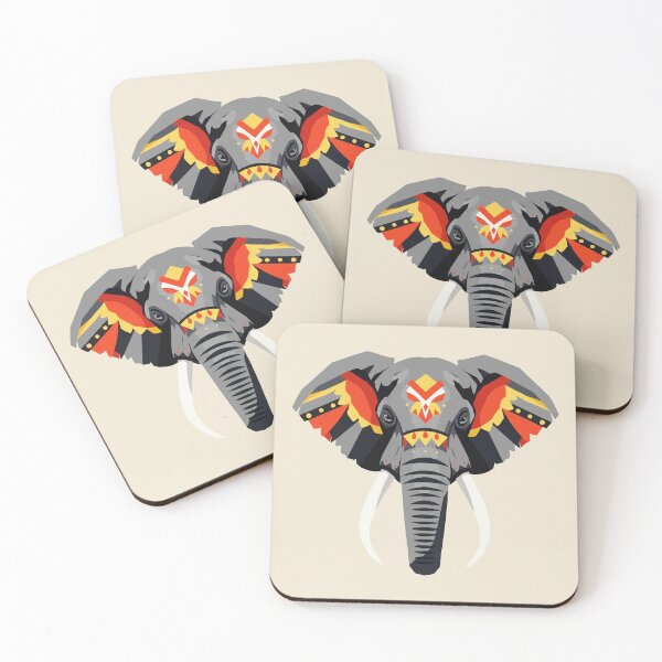 Item preview, An elephant head  designed and sold by Design4uStudio.