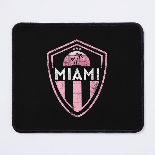 Item preview, MIAMI Palm Tree Sunset Badge - DESIGNER DISTRESSED designed and sold by wphbcvfj3.
