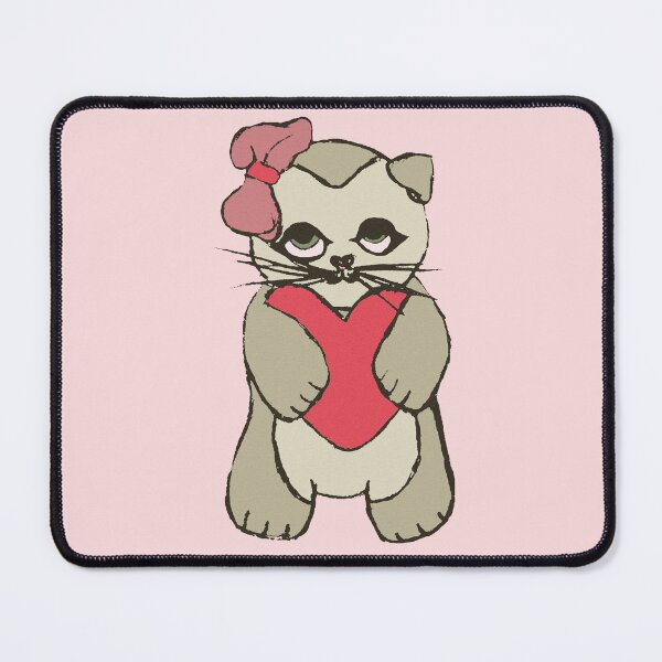 Item preview, cat and bow designed and sold by chewingpearls.