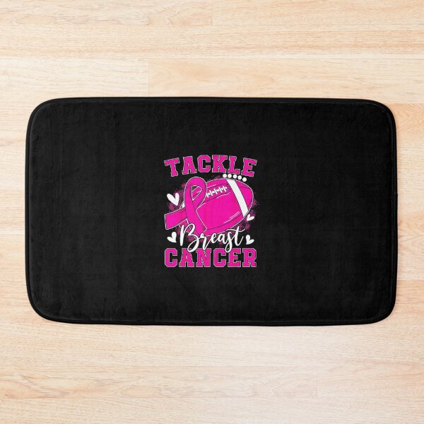 Aperçu de l'œuvre Tackle Football Ruban rose Sensibilisation au cancer du sein Enfant 1 créée et vendue par fijfghdfxwa48.