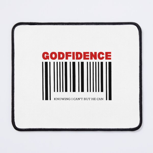 Item preview, Godfidence Knowing I Can’t But He Can Christian Quote designed and sold by kiralynstration.