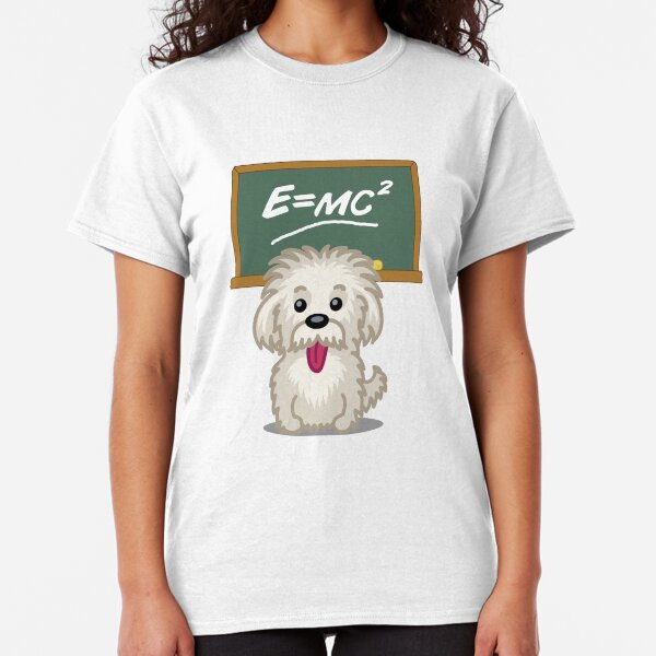 Shihtzu Shitzu Einstein dog tshirt - Dog Gifts for Shihtzu and Maltese Dog Lovers Classic T-Shirt