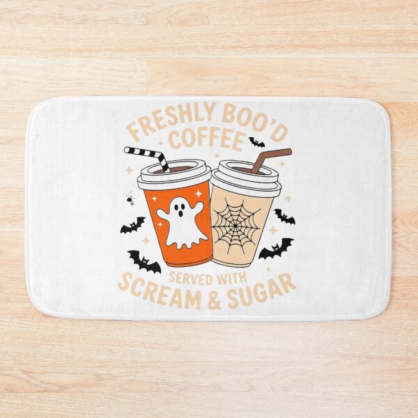 Item preview, Freshly Boo'd Coffee Lovers Ghost Halloween Coffee  designed and sold by Vastingan.