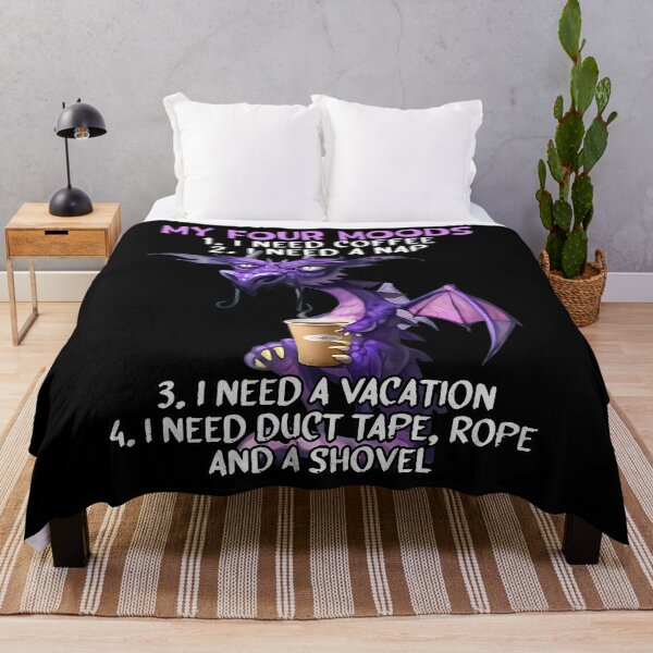 Item preview, My Four Moods I Need Coffee I Need A Nap Dragon Coffee Lover designed and sold by ofwupkwa94.