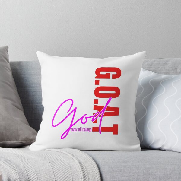Item preview, Faith Quote G.O.A.T God Over Everything designed and sold by kiralynstration.