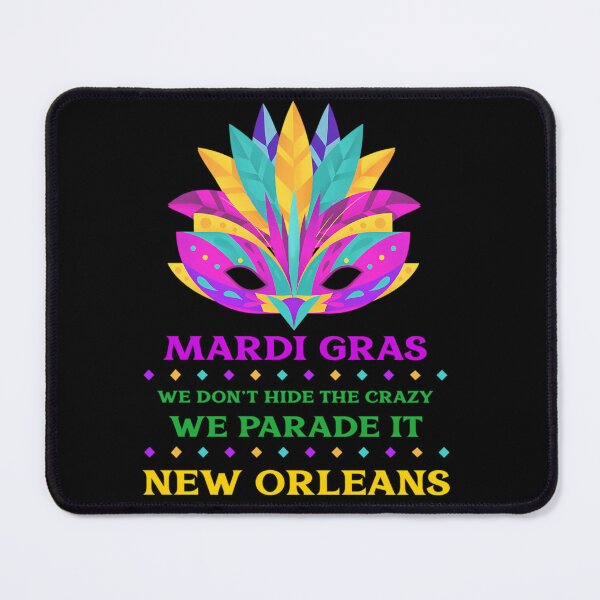 Item preview, Bygone Mardi Gras Masquerade Mask We Donx27t Hide The Crazy Classic designed and sold by MonserratWindl.