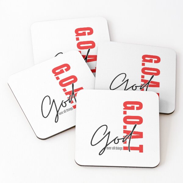 Item preview, Spiritual Confidence G.O.A.T God First Typography designed and sold by kiralynstration.
