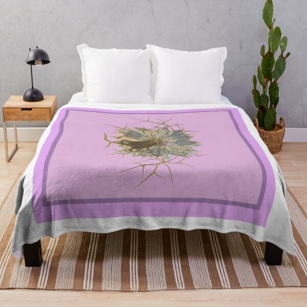 Item preview, Flower Bush Design Pink Background designed and sold by VisionSticker.