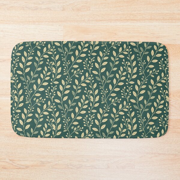 Item preview, Dark Green Theme, Botanical Leaves, Minimalist Modern Stylize, Repeated Texture Pattern (image size 8320x12480) designed and sold by Digital-Davinci.