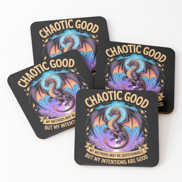 Item preview, Funny Chaotic Good Dragon GM RPG Tabletop Gaming designed and sold by Vastingan.